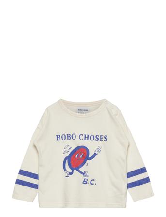 Walking Clock Long Sleeve T-Shirt T-shirt Multi/mønstret Bobo Choses