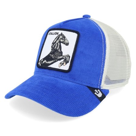 Goorin Bros. - Blå trucker Caps - Sly Stallione Core Blue Trucker @ Hatstore