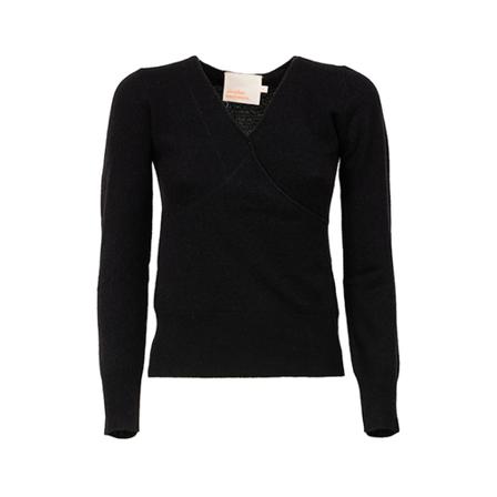 Absolut Cashmere, V-neck Knitwear Zwart, Dames, Maat:S