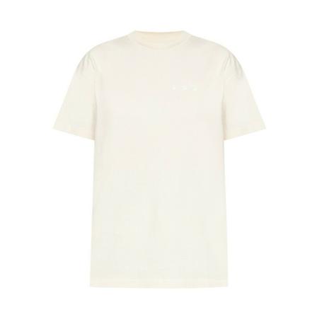 Off White T-shirt with logo inbo, Dame T-shirts