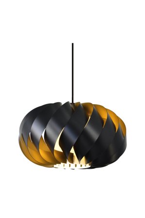 Aneta Lighting IMPERIAL taklampe 35 cm, svart/gull, E27