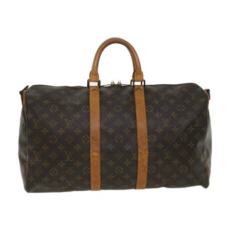 Louis Vuitton Vintage, Weekend Bags Bruin, unisex, Maat:ONE Size