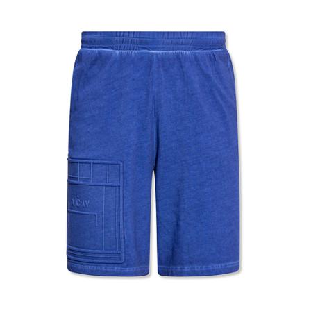 A-Cold-Wall Korte Broek with logo , Blauw , Heren , Maat: S