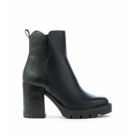 Janet & Janet Tronchetto Zip , Zwart , Dames , Maat: 40 EU High heels