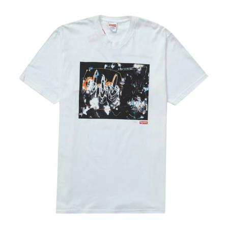 Supreme, T-Shirts Wit, Heren, Maat:L