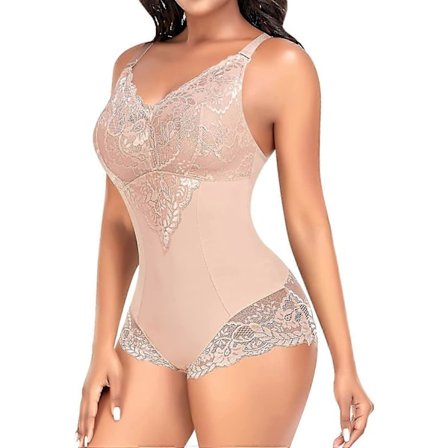 Muotoileva body naisille, vatsan hallinta, vyötäröä muotoileva body, pitsinen bodypuku