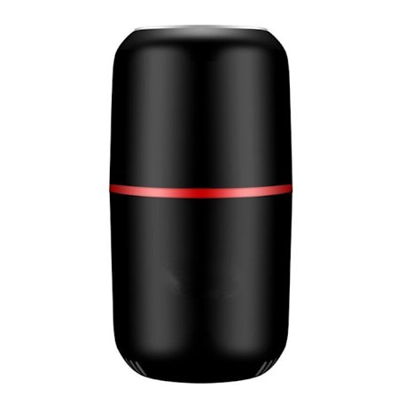 Elektrisk kaffekvern, kompakt bønnekvern/blender for krydder, mat, nøtter, urter - Svart, 85-120 gram kapasitet - Inkluderer rengjøringsbørste