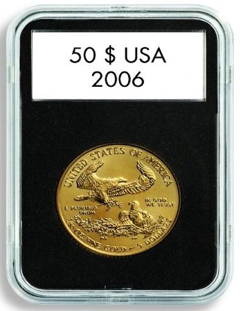 myntkapsel QUICKSLAB 32 mm - Leuchtturm