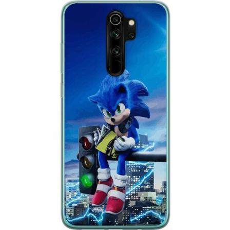 Xiaomi Redmi Note 8 Pro Genomskinligt Skal Sonic The Hedgehog
