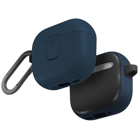 Uniq Clyde Lock -kotelo AirPods 4:lle - sininen