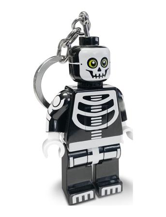 Lego Iconic, Skeleton Key Chain W/Led Light, H Patterned Euromic