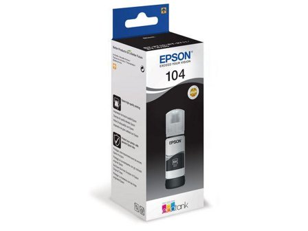 Epson EcoTank 104 - svart - original - blekkbeholder