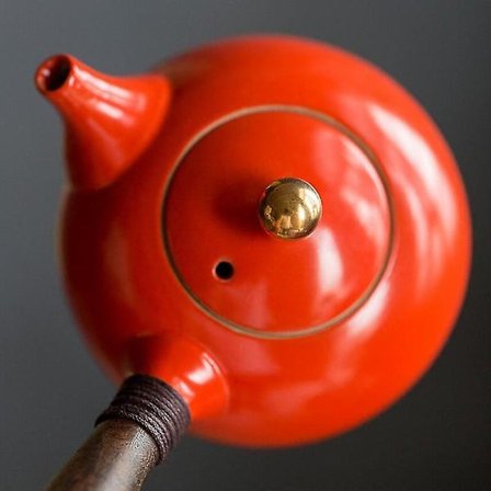 Keraamiset sivukahva-teepannut, käsintehty posliinisetti