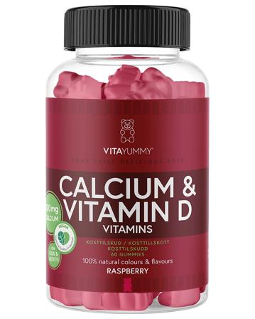 VitaYummy Calcium & Vitamin D 60 stk., Helse & Madvarer, Vitaminer, D-vitamin
