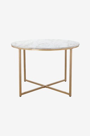 Loft24 - Spisebord Maro Ø110 - Hvid - Spiseborde - Fra Homeroom