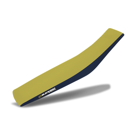 Blackbird Replica Maddii Racing 2018 Seat Cover Blue-Yellow - Husqvarna FE 250 2014-2016