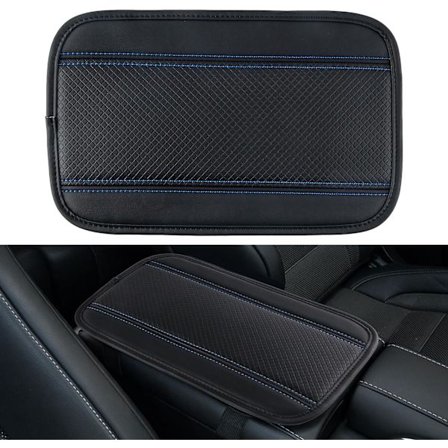 Bil Center Console Pude, Universal Vandtæt Bil Armlæn Sædeboks Dæksel, PU Læder Auto Armlæn Dæksel Beskytter, Køretøjs Interiør Tilbehør passer SUV