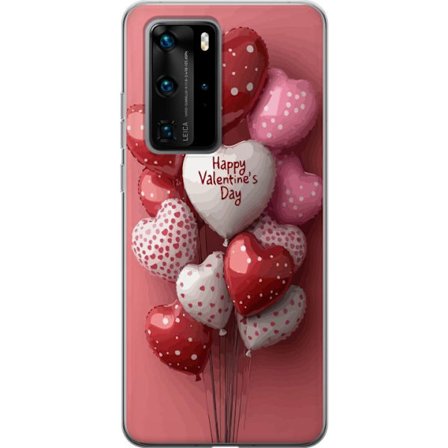 Kompatibelt Mobilskal till Huawei Huawei P40 Pro Valentinballonger
