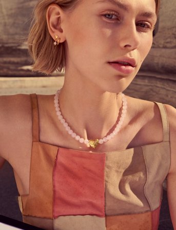 Maanesten Leonora Necklace - Pink - ONE SIZE