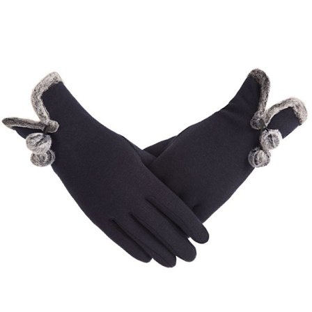 1 par damhandskar vinter touch screen texting handskar för kvinnor