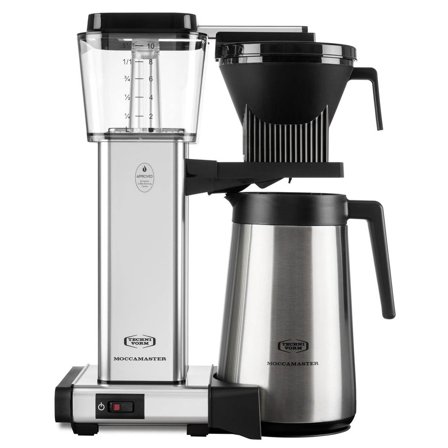 Moccamaster - Kaffetrakter Moccamaster Auto Thermo Polished Silver Sølv