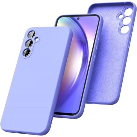 Samsung S24 Plus Gummieret mat Shell Liquid - Lilla
