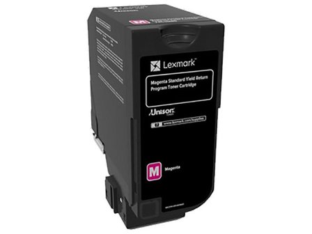 Lexmark Toner 74C2SM0 magenta - Lyreco - Toner och bläck - Tonerkassetter - Toner Lexmark
