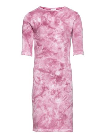 Elsa 1/2 Sleeve Dress Pink The New