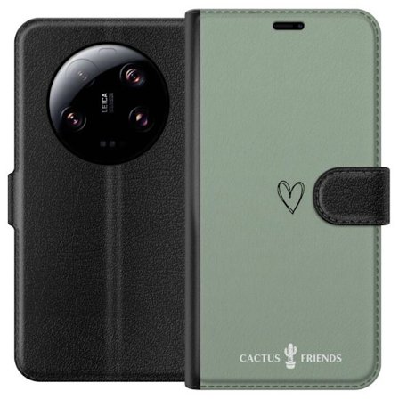 Yhteensopiva Lompakkokotelo Xiaomi Xiaomi 13 Ultra Cactus and Friends – SageLove