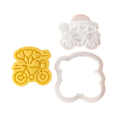 Alla hjärtans dag kakformar, kexform, kex fondant kakstämplar