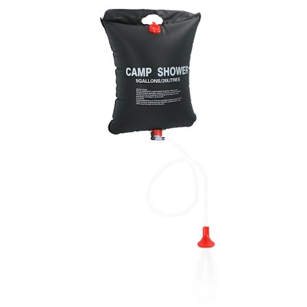 Solopvarmet campingbruser på 20 liter til varme udendørs bruseb