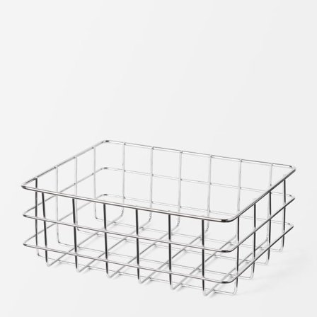 Åhléns Home Förvaringskorg KOSTER 19x24 cm Förvaring Silver ONESIZE