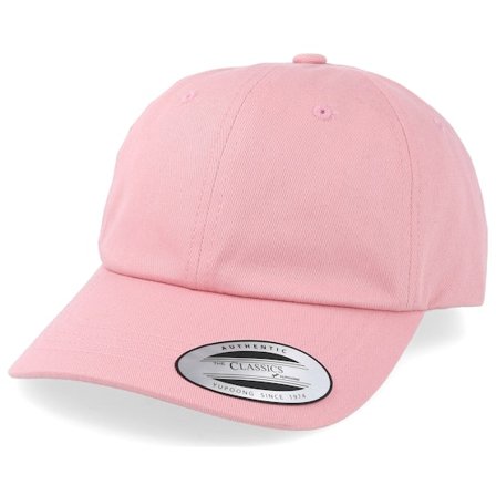 Yupoong - Pink adjustable Kasket - Pink Dad Cap @ Hatstore