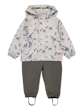 Dakota Softshell Set Outerwear Rainwear Rainwear Sets Harmaa Liewood