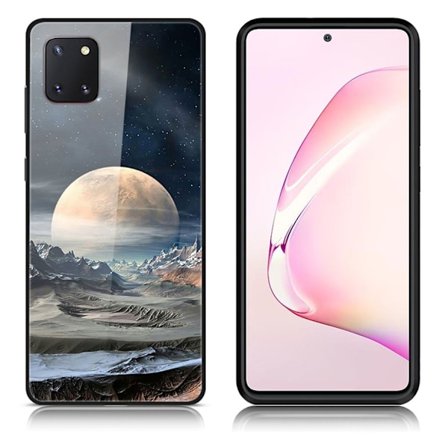 Fantasy Samsung Galaxy Note 10 Lite skal - Vit Planet