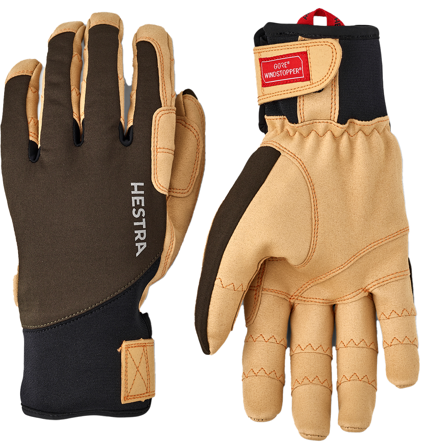 Hestra Ergo Grip Tactility Glove hanskat, ruskea