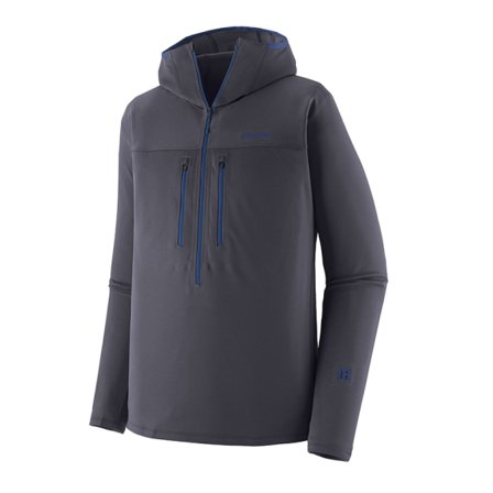 Patagonia M's R1 Ultralight Hoody Smolder Blue - XL