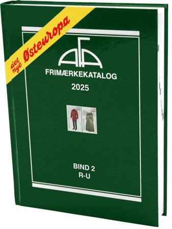 AFA - Østeuropa 2025 - Bind II (R-U) - Frimærkekatalog