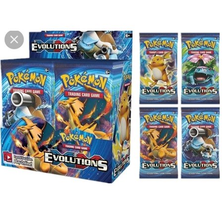 360-korts TCG: XY Evolutions Förseglad Booster Box Evolutions