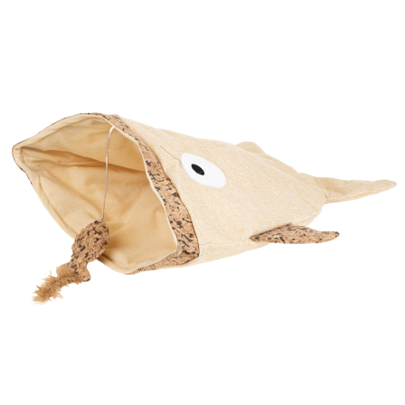 Pritax - Kattelekesekk Natural Danny, 46x39x2cm, Brun - Katt - Katteleker & viftepinner - Aktiveringsleker - ZOO.no