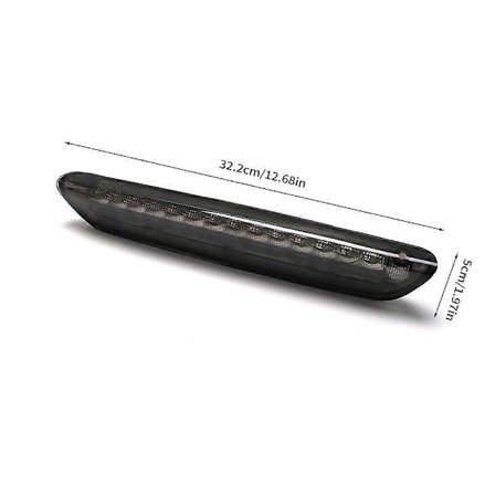 Tredje Bremselys, LED Baglygte Højmonteret Bremselys Udskiftning Kompatibel med Skoda Octavia Mk2 Estate 2004-2013, 1Z9945097C, 1Z9945097B