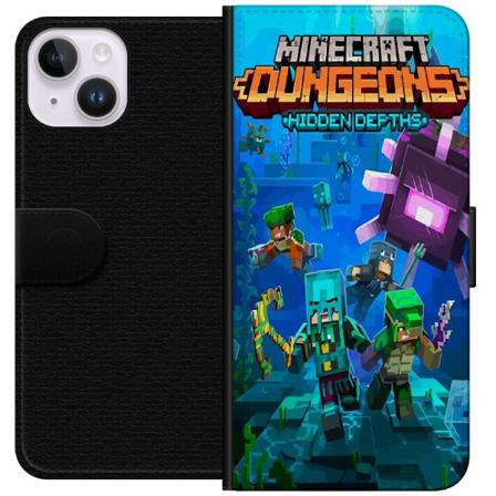 Apple Iphone 14 Plus Plånboksfodral Minecraft