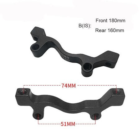 Skivebremsfesteadapter PM/IS-konverter A2 A2