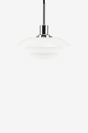 Dyberg Larsen - Pendel DL20 opal - Krom - Takpendlar - Från Homeroom