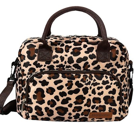 2 Køleelementer, Madkasse til Kvinder med Justerbar Skulderrem, Skole, Picnic, Madkasse til Kvinder til Studerende