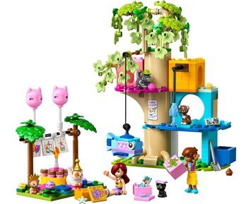 LEGO-Friends Kattens bursdagsfest og leketre 42666-LEGO Friends Kattens bursdagsfest og leketre 42666-LEGO-LEGO