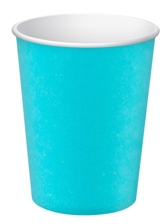 PRONAPPE Pappersbägare 20cl turkos 15/fp - Lyreco - Kök och servering - Engångsartiklar - Pappersbägare