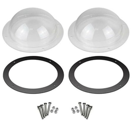 Kuppelvindue til kæledyr Transparent Akryl Halvcirkelformet Dæk Pet Gærde Vindue til Kat Hund