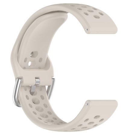 Amazfit Active 2 Band - Åndbar Silikone Sportsudskiftning Beige