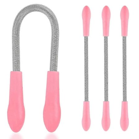 Ansiktsepilator för damer, Epilator Fjäder Trådningsverktyg - Rosa - 3 Delar